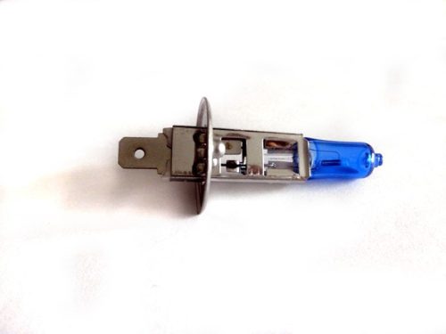 Emelt fényű, halogén izzó, H1 55 Watt, 5500 K