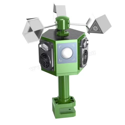  Napelemes akusztikus és ultrahangos Vad, Madár és Macska riasztó MH-517 Solar