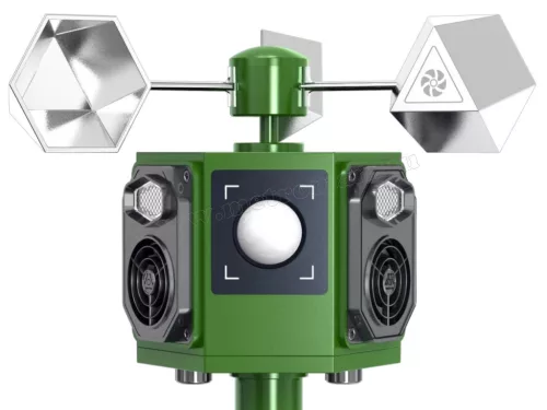  Napelemes akusztikus és ultrahangos Vad, Madár és Macska riasztó MH-517 Solar