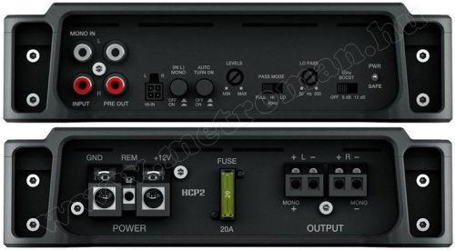 Hertz autós erősítő 2 csatornás HCP2
