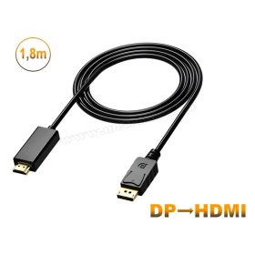 DisplayPort - HDMI kábel 3D Full HD MHD39