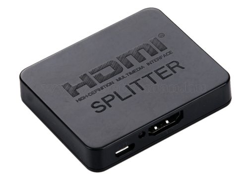 Aktív UHD 4K HDMI elosztó adapter, 2 monitorhoz, HDMI4KMM020