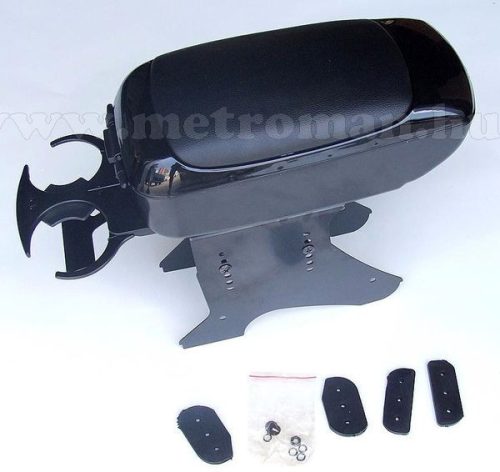 Autós könyöklő, univerzális  kartámasz, 48002BB fekete