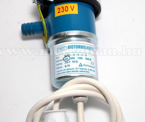 Autó motor előmelegítő, 600 Watt