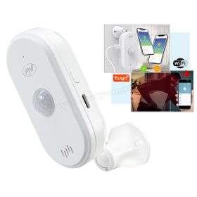   WiFi okos PIR mozgásérzékelő riasztó hangjelzéssel TuyaSmart MHS401