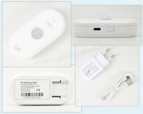 WiFi okos PIR mozgásérzékelő riasztó hangjelzéssel TuyaSmart MHS401