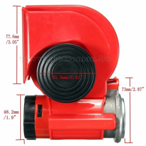 Autós elektromos kompresszoros hajókürt HT119/12V