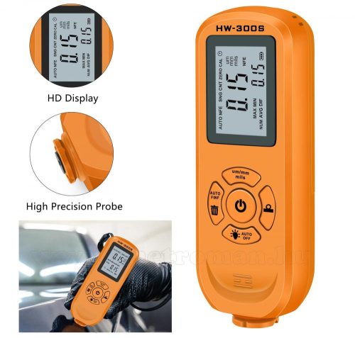 Festék rétegvastagság mérő MHW-300S