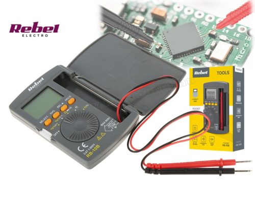 Hordozható digitális multiméter REBEL RB-10B