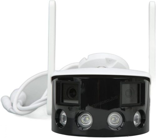 Vezeték nélküli kültéri kétkamerás Wifi IP megfigyelőkamera 180 fok látószöggel IP590-FHD-DUAL ICSee