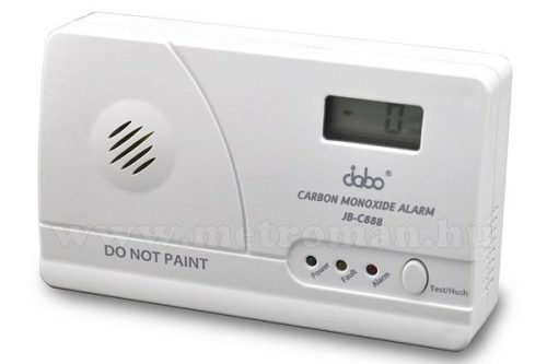 Szénmonoxid CO riasztó, jelző készülék JB-C888 LCD