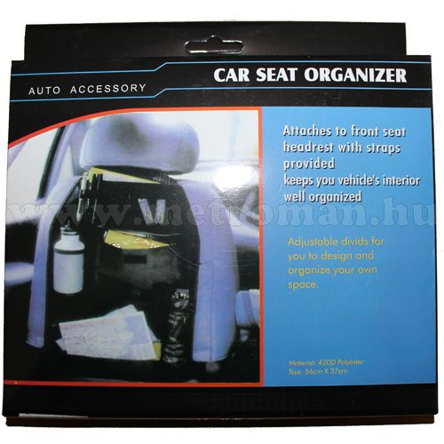 Autós tároló ülés háttámlára JH822