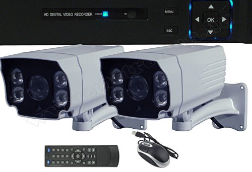 4 kamerás AHD DVR biztonsági megfigyelő kamera rendszer MKA5710M HD