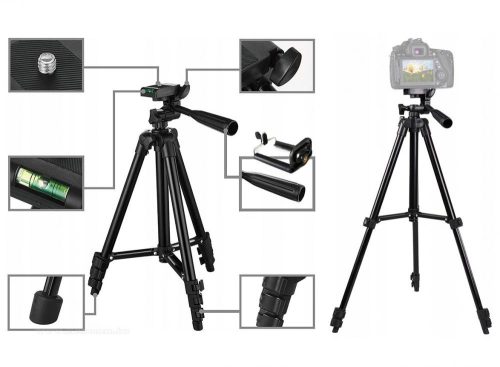 Fényképezőgép állvány Telefon fotóállvány távvezérlővel MK10