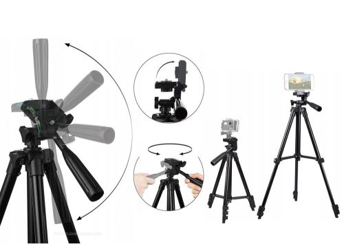 Fényképezőgép állvány Telefon fotóállvány távvezérlővel MK10