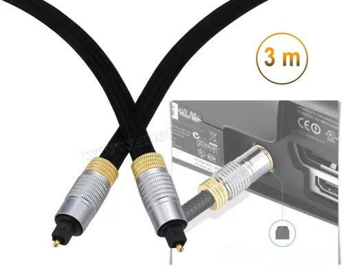 Optikai kábel 3 méter MK154B