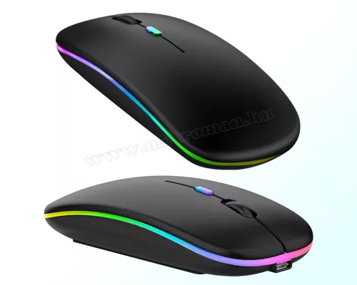 Vezeték nélküli optikai egér RGB LED világítással MK211A