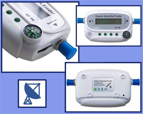 Digitális műhold antenna beállító, jelerősség mérő műszer MK335