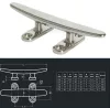 Kikötő bika 200 mm, 4 furatos rozsdamentes acél
