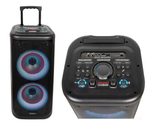 AIWA hordozható Bluetooth Party Karaoke hangfal KBTUS-450