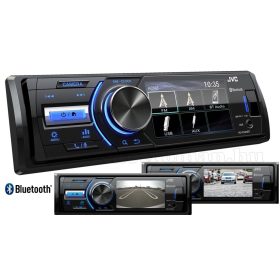   MP3/AVI USB Bluetooth multimédiás autórádió 3 col-os QVGA monitorral JVC KD-X560BT