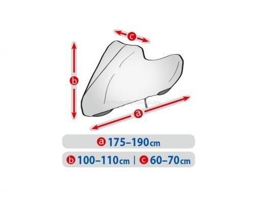 Kerékpár takaró ponyva 175-190 cm KEGEL Basic Garage KEG3890