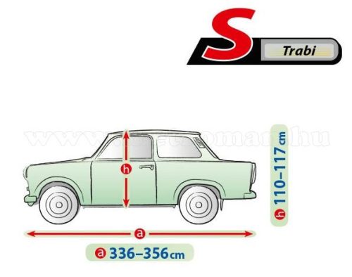 Autó takaró ponyva Mobil garázs Kegel S Trabant