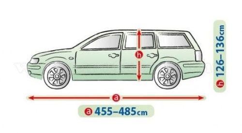 Autó takaró ponyva, Mobil garázs Kegel Hatchback/Kombi XL