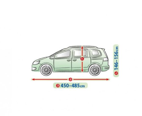 Autó takaró ponyva, Mobil garázs Kegel Egyterű Mini VAN XL