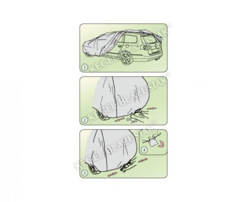 Autó takaró ponyva, Mobil garázs Kegel VAN L480