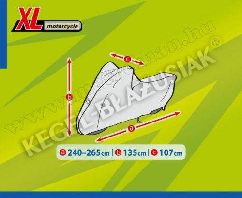 Motorkerékpár takaró ponyva XL-es méretű MOBIL GARAGE Kegel KEG4176