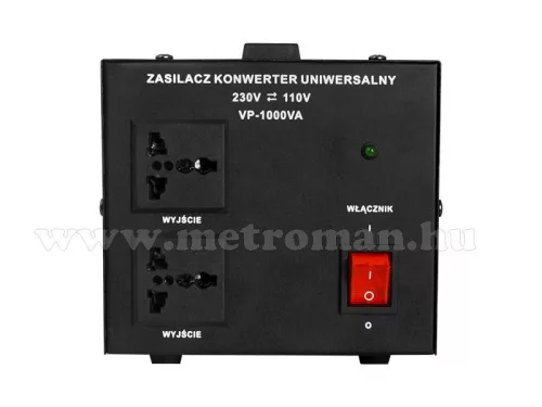 Feszültség átalakító konverter 230V/110V 1000W , KN1000