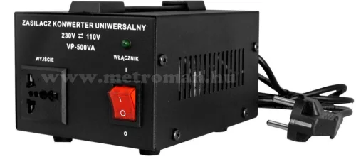Feszültség átalakító konverter 230V/110V 500W , KN500