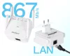 WiFi jelerősítő 2,4 és 5 GHz Rebel MKOM1032