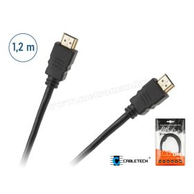 HDMI kábel aranyozott 1,2 méter 2.0 MKPO4007-1.2
