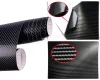 Autó fólia, 4D fekete Karbon fólia, 152cm széles MKX9085