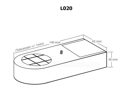 Hangszóró ultrahangos kisállat riasztókhoz, Kemo L020