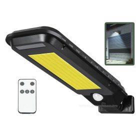   Napelemes udvari kerti LED lámpa mozgásérzékelővel ML118COBLED