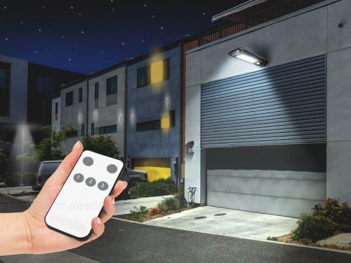 Napelemes udvari kerti LED lámpa mozgásérzékelővel ML118COBLED