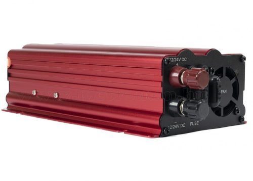 Feszültségátalakító Dual inverter 12V24V/230V 500 Watt PNI ML650W-DV-12/24V