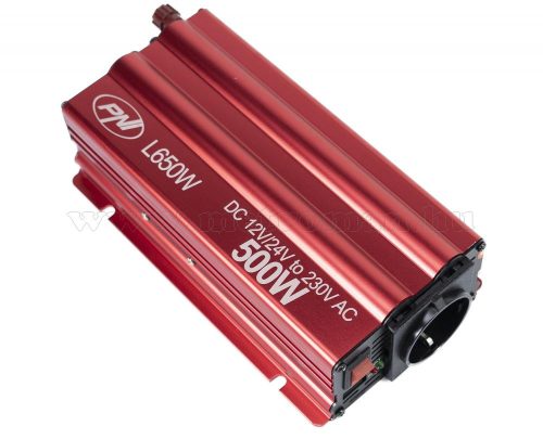 Feszültségátalakító Dual inverter 12V24V/230V 500 Watt PNI ML650W-DV-12/24V