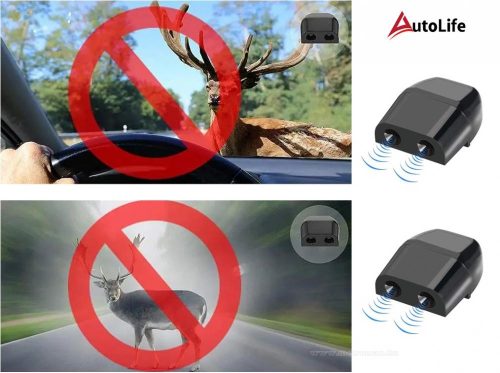 Ultrahangos autós vadriasztó síp dupla MLA115BK-Dual