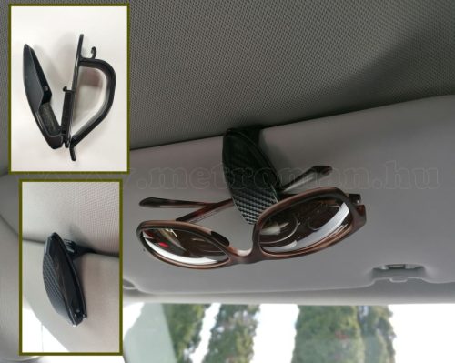 Napellenzőre csíptethető szemüvegtartó LA680