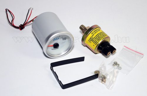 Autós sportműszer, olajnyomás mérő, LED7704