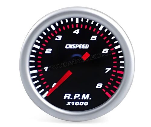 Autós sportműszer, fordulatszám mérő, LED7705BK