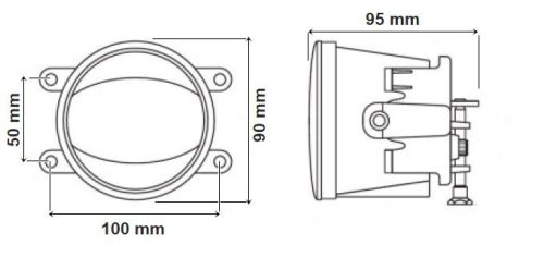 Nappali menetfény és LED ködlámpa Osram LEDFOG103-BL