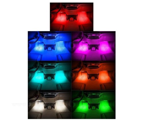 iOS Android vezérlésű Autós RGB LED belső világítás MLL5RGB