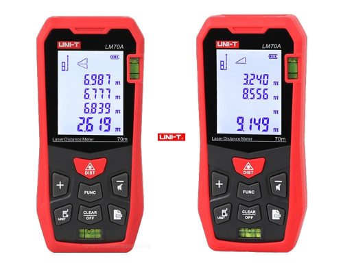 Lézeres Távolságmérő 70 m-es UNI-T LM70A