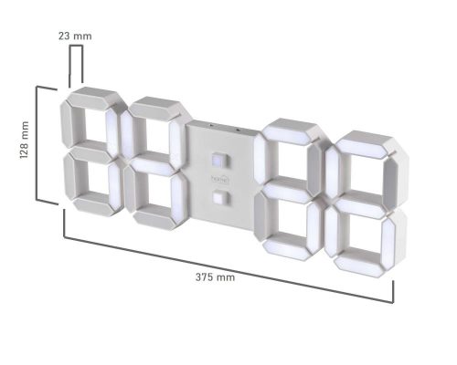 Digitális 3D LED ébresztőóra MLTC05