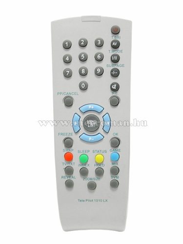 Utángyártott TV távirányító, Grundig TP 1010